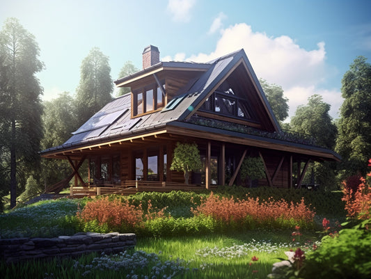 Mountain cottage - conceptual design #2 