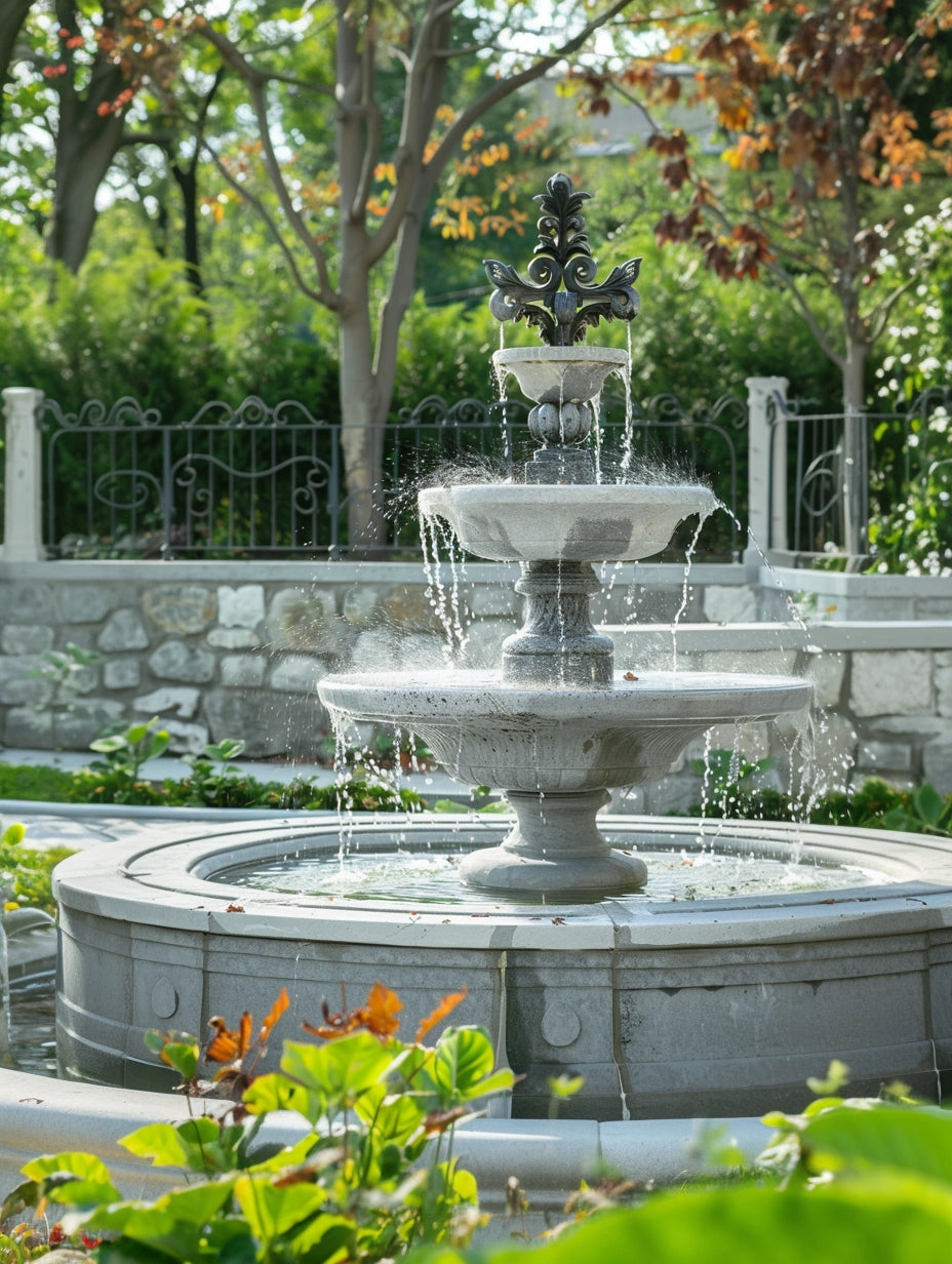 Fontanna w neoklasycznym stylu na wymiar