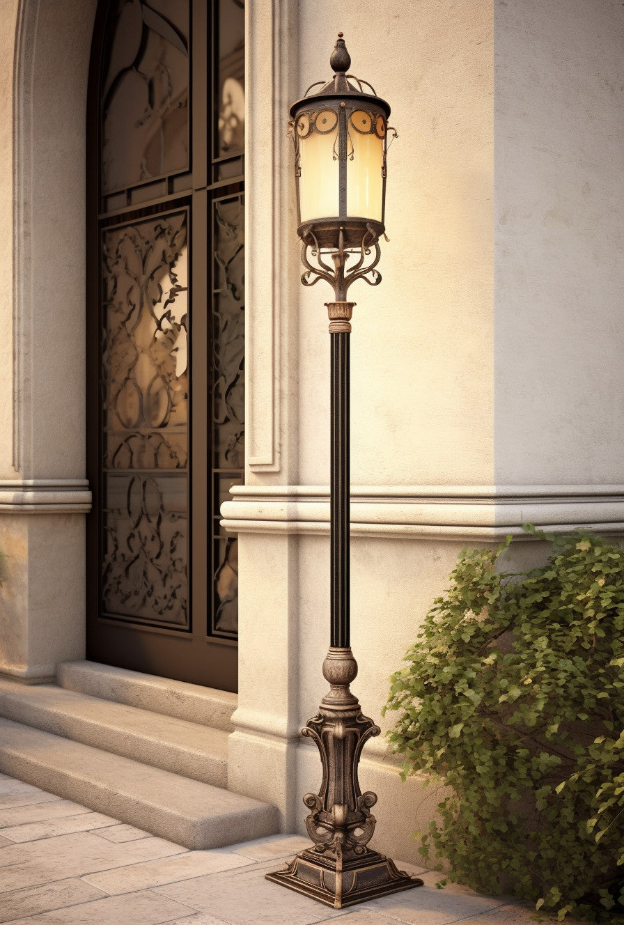 "Bodzepor" - Latarnia metalowa, kuta na wymiar. kowalstwo artystyczne