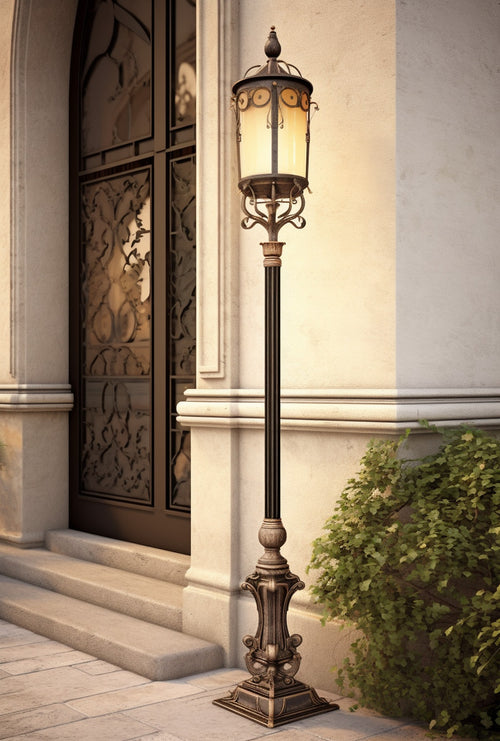 "Bodzepor" - Latarnia metalowa, kuta na wymiar. kowalstwo artystyczne