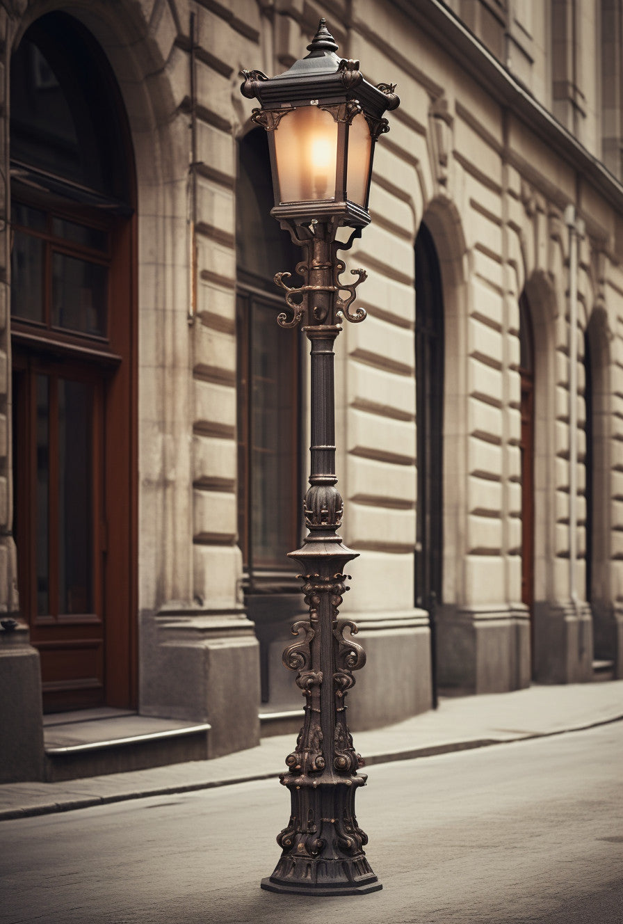 "Bogudar" - Latarnia uliczna, kowalstwo artystyczne na wymiar.