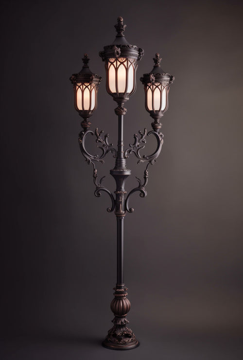 " Bochwał" - Latarnia uliczna, metaloplastyka na wymiar.