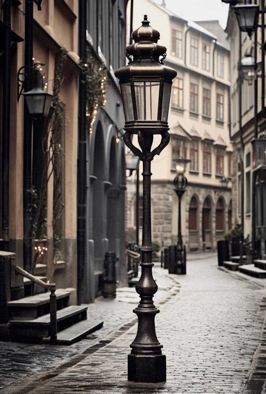 "Bogudan" - Latarnia uliczna, kowalstwo artystyczne na wymiar.