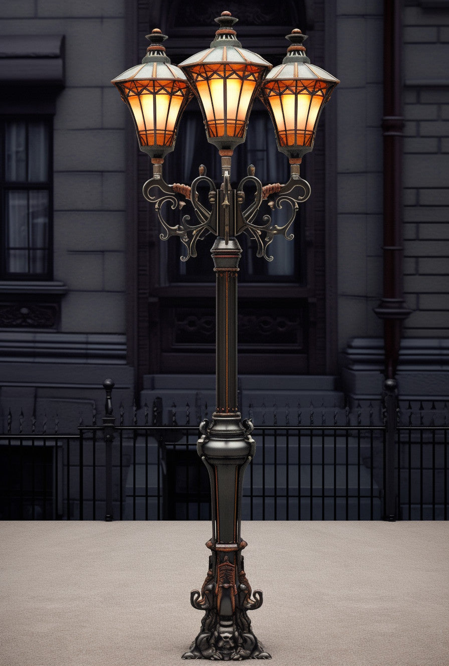 "Bolebor" - Latarnia uliczna. Kowalstwo artystyczne pod wymiar.