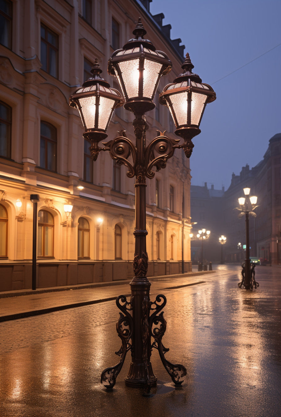 "Boleczaj" - Latarnia uliczna. Kowalstwo artystyczne pod wymiar.