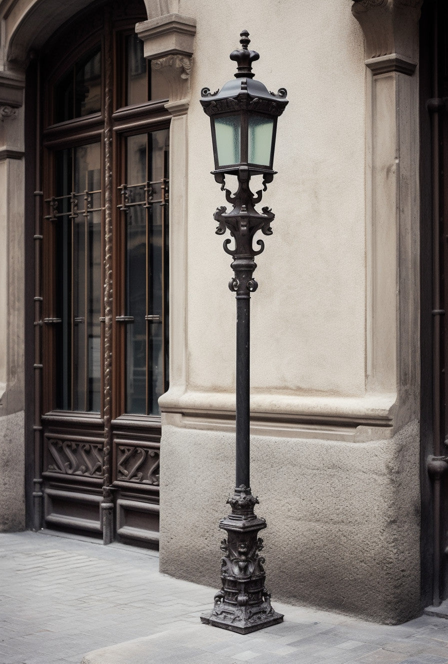 "Bosław" - Latarnia ogrodowa uliczna. Kowalstwo artystyczne na wymiar.