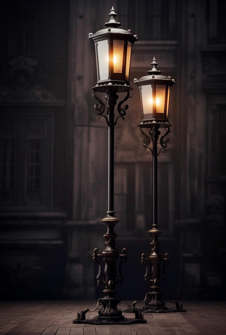 "Borzym" - Latarnia kuta na wymiar. Kowalstwo artystyczne.