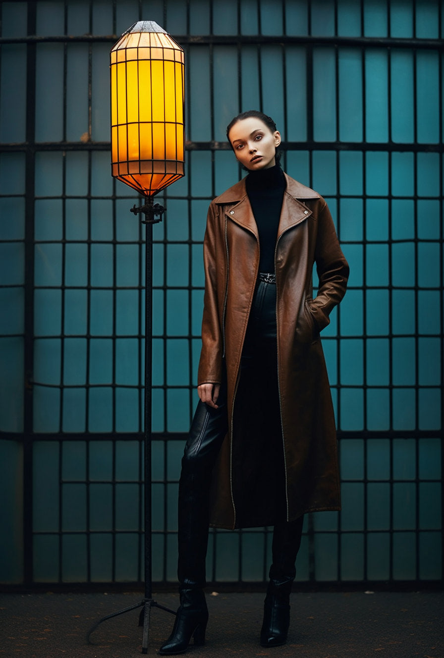 Latarnia z kolorowym witrażem na wymiar. Kowalstwo artystyczne. - "Gosław"