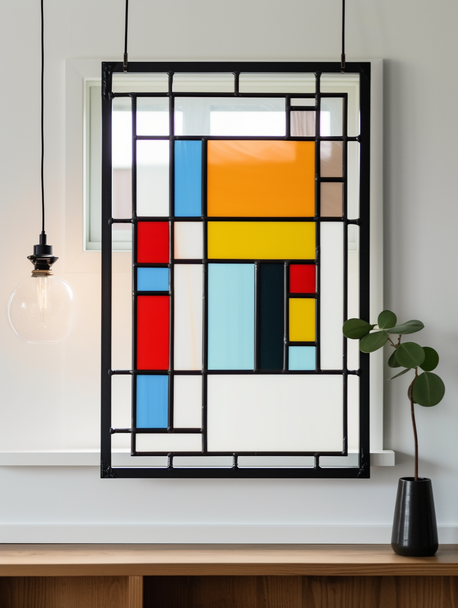 Witraż - "równowaga bauhausu" sztuka witrażu