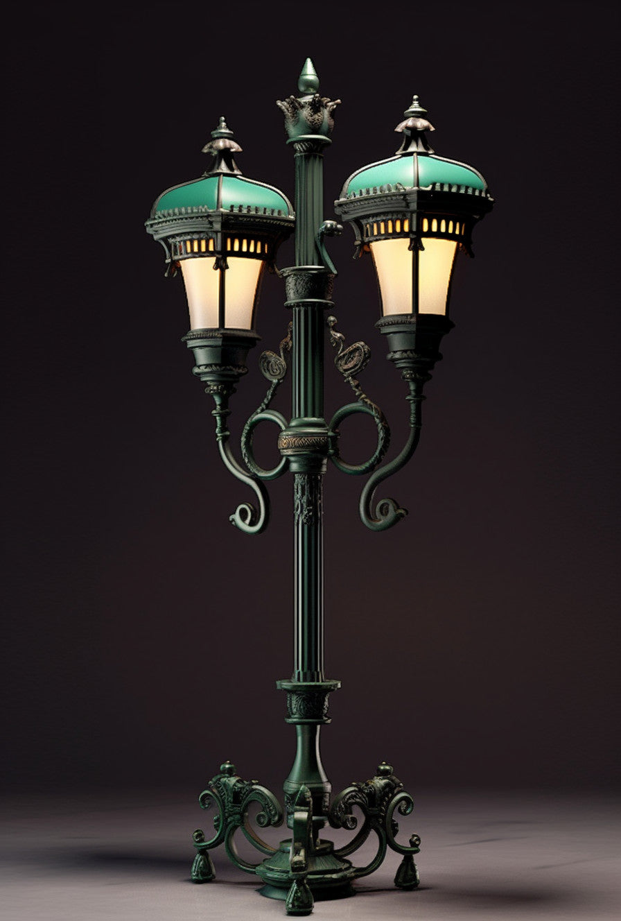 "Broniczas" - Custom-made garden lantern. Artistic blacksmithing.