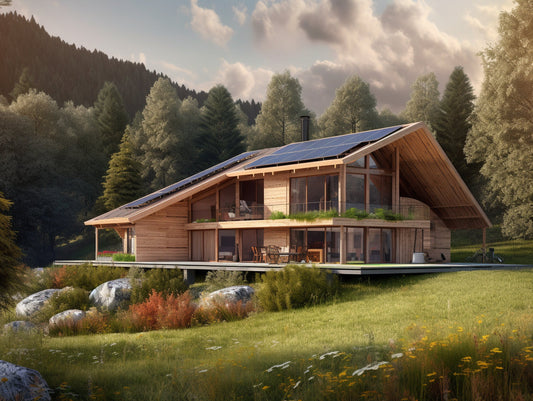 Cottage in the mountains - conceptual design #15 