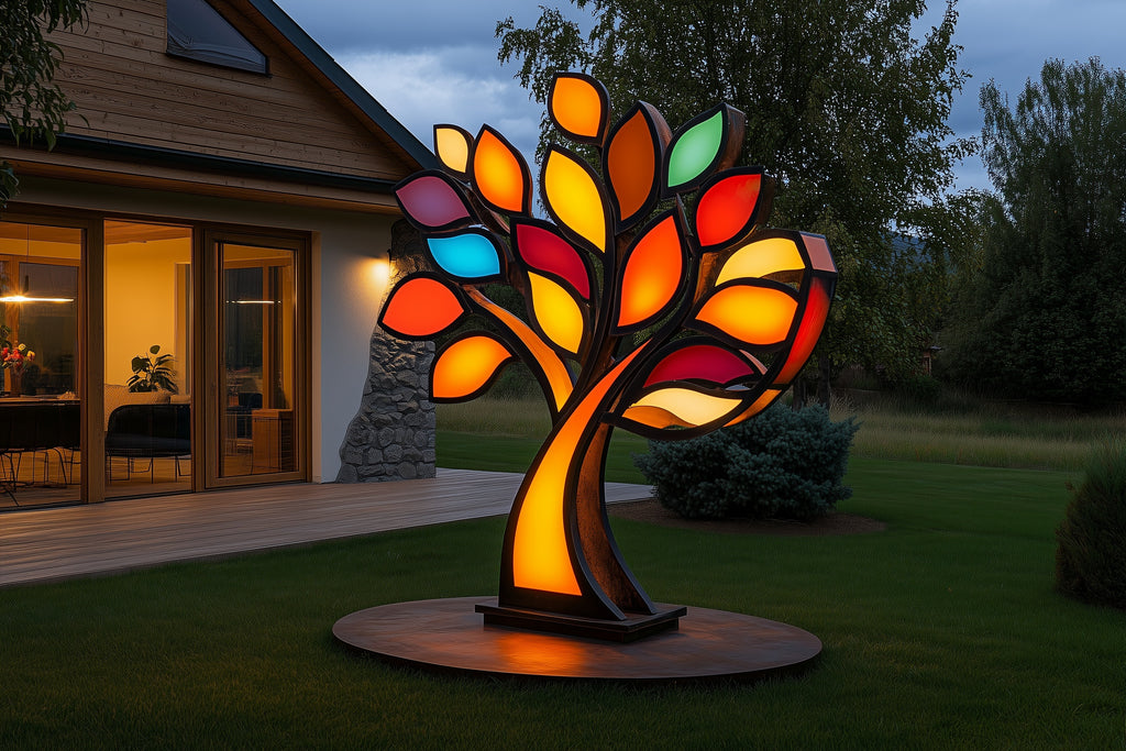 Obiekt "Genesis" – Rzeźbiarska Synteza Światła i Materii rzeźba 