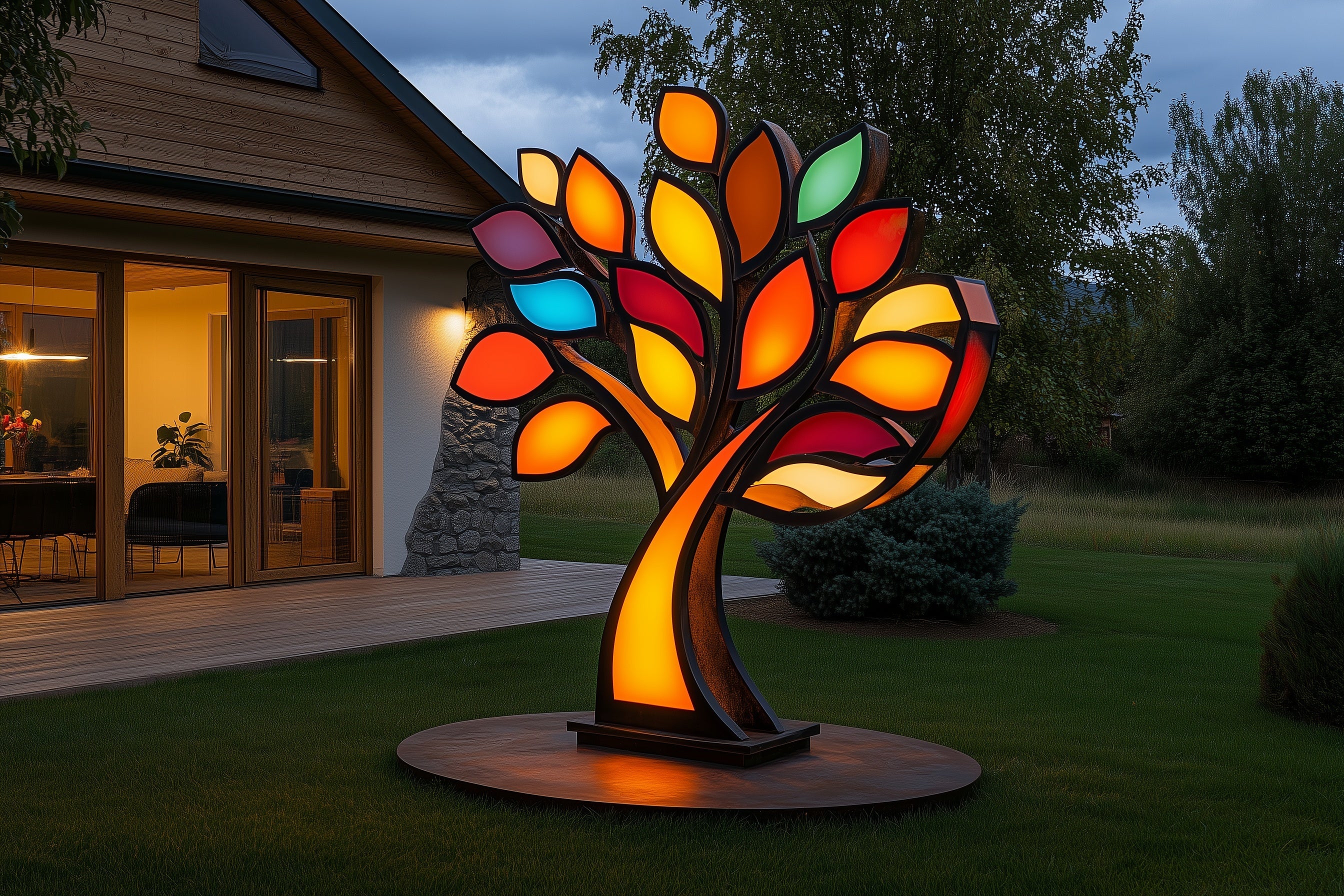 Obiekt "Genesis" – Rzeźbiarska Synteza Światła i Materii rzeźba 