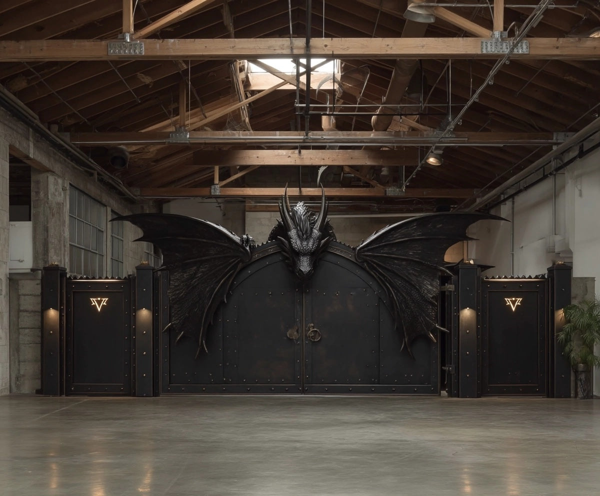 Brama Wjazdowa „Draco Noctis” – Rzemiosło Legendy