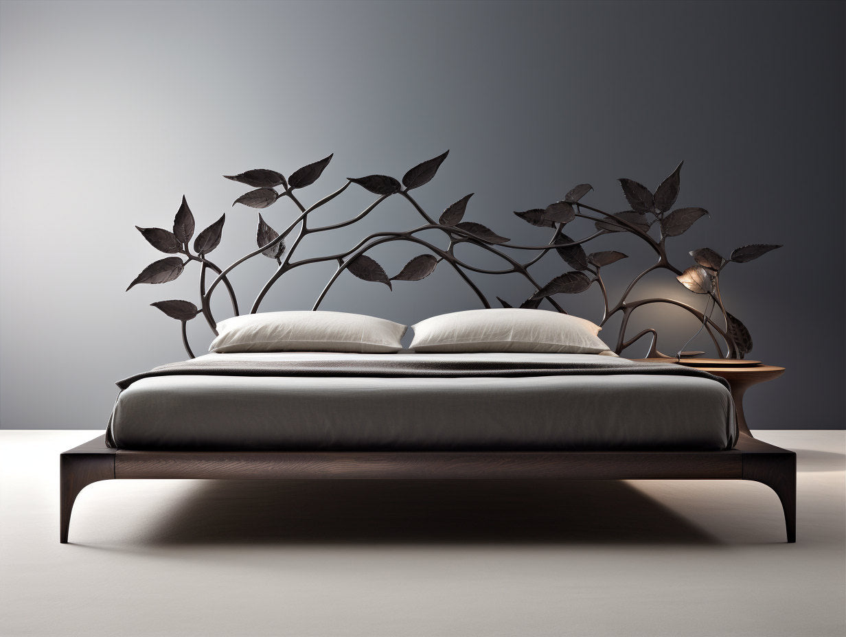 Massives, geschmiedetes Metallbett - „Przybymir“ 