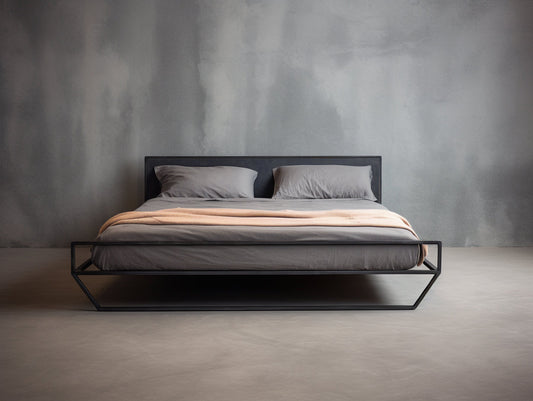 Solidne, metalowe łóżko kute. Polski projektant