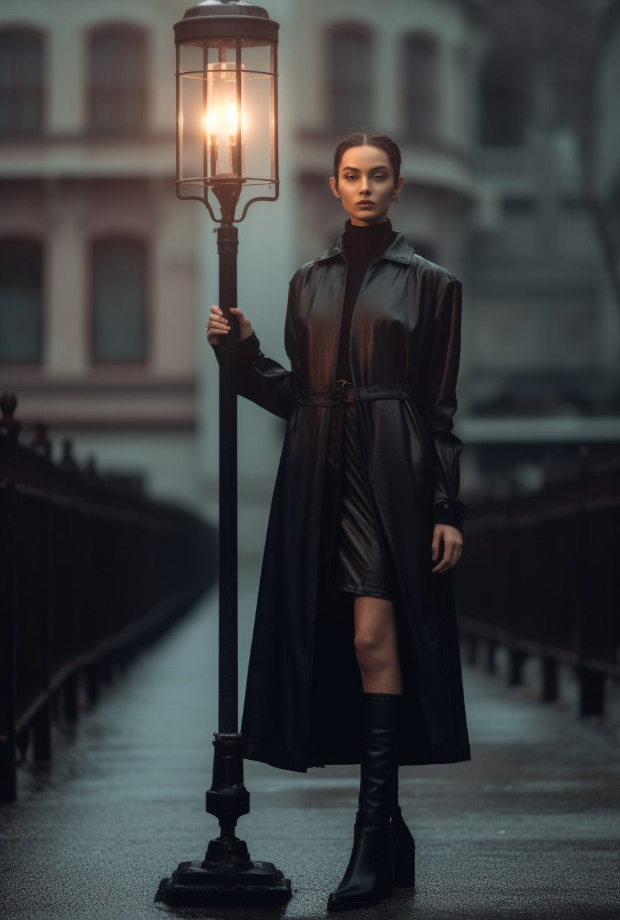 Latarnia uliczna, kuta na wymiar. Minimalistyczny design. - "Gardomir" ogrodowa uliczna