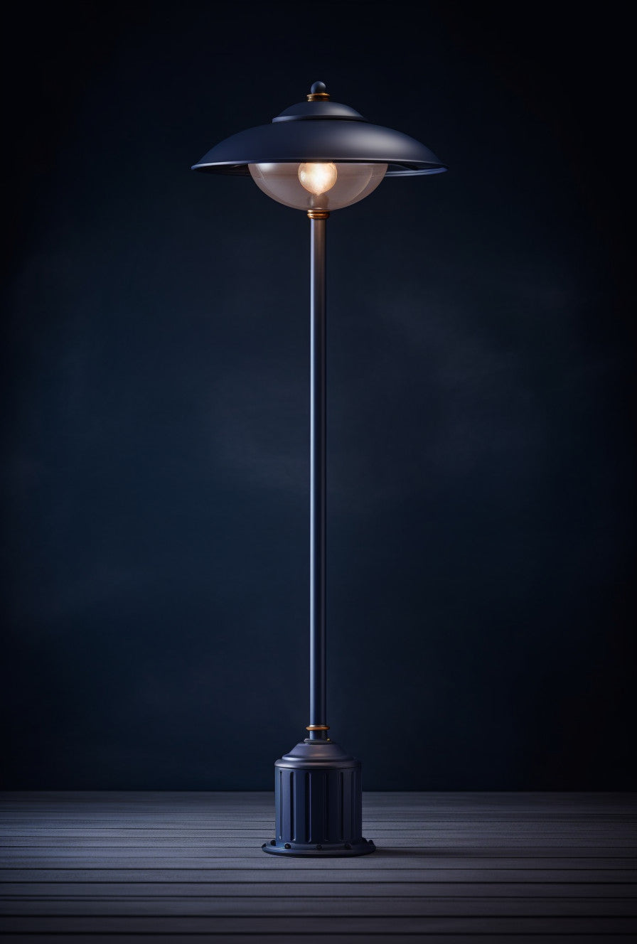 "Drogowit" - Latarnia stalowa na wymiar. Skandynawski design. kowalstwo artystyczne 