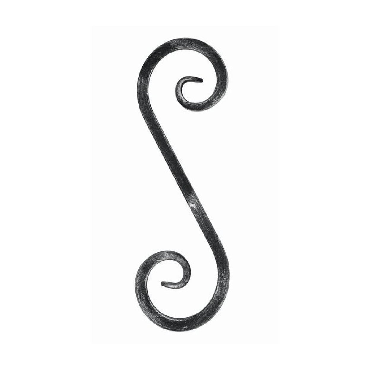 Element kuty, ozdobny S 360x120 12x12 (eska) nuta do bramy ogrodzenia balustrady