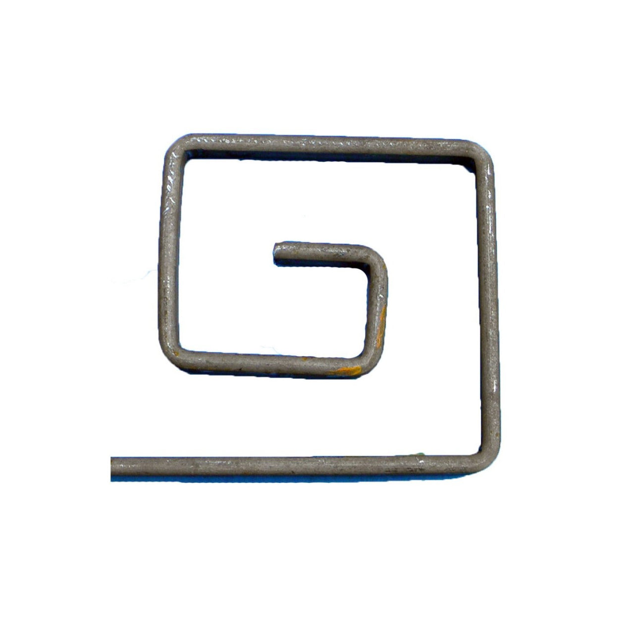 Element kuty ze stali, ozdobny ▢ (kwadrat grecki ślimak) 100x120 12x6 do bramy balustrady ogrodzenia