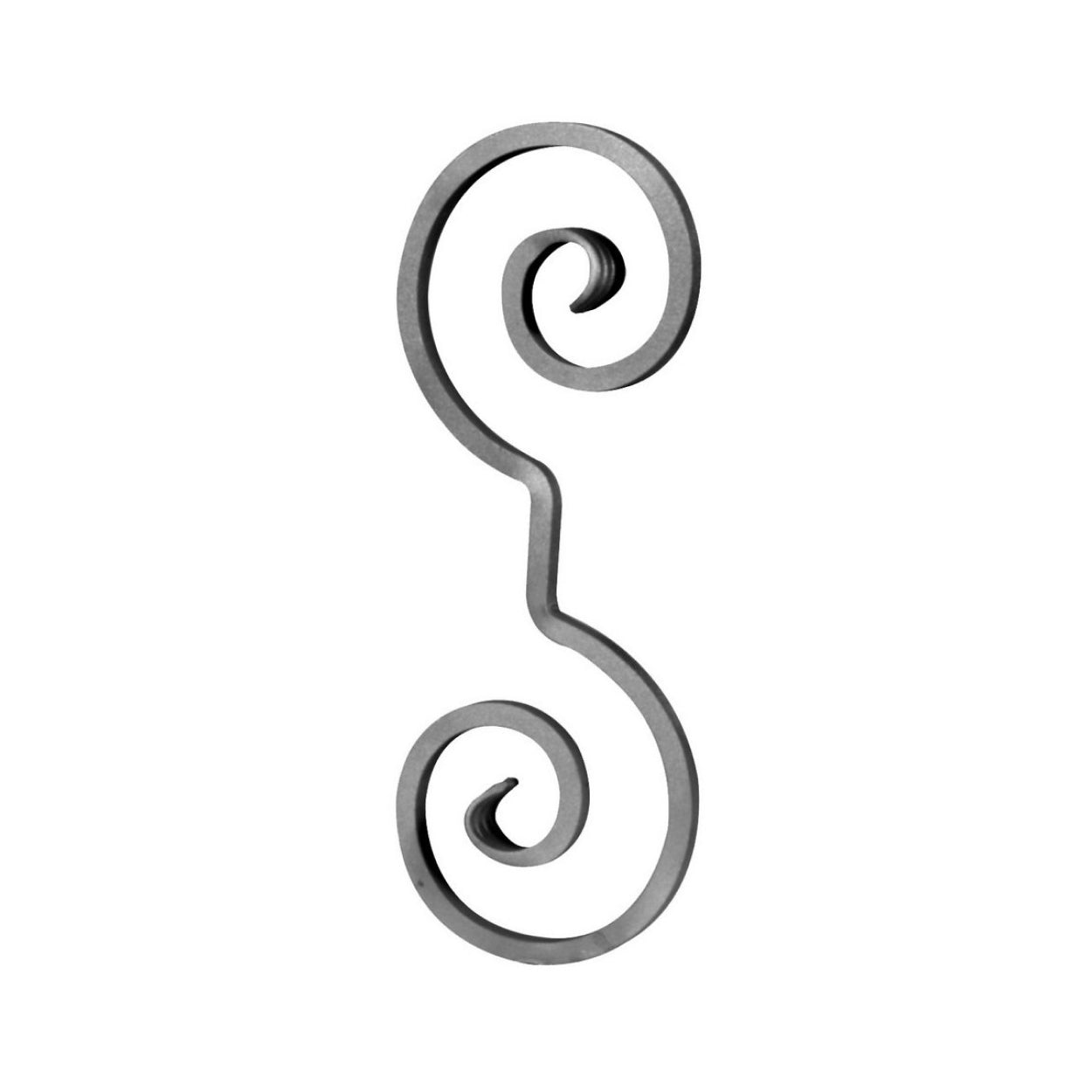 Element kuty ozdobny E 360x120 12x6 styl hiszpański do bramy balustrady ogrodzenia