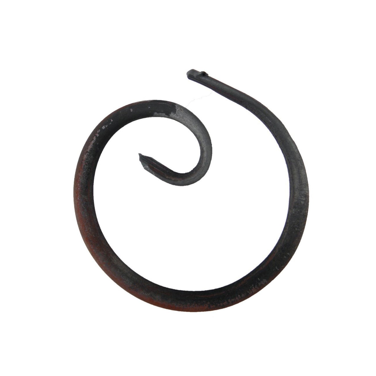 Element kuty ze stali, ozdobny O (okrągły, ślimak) FI 120 12x16 do bramy balustrady ogrodzenia