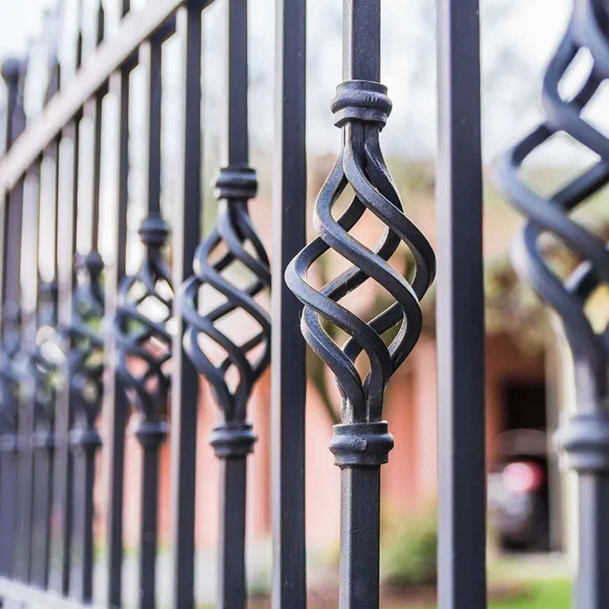 koszyki cebulki ozdobne do balustrad bram ogrodzen metalowe