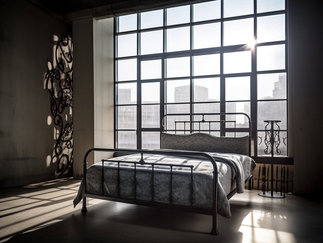 "Jarogniewa" - eksluzywne łóżko kute