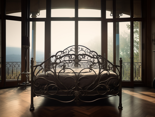 "Bolemira" - eleganckie łóżko metalowe