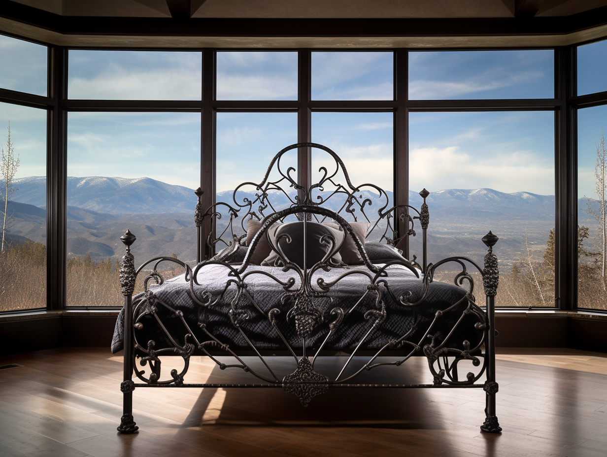 "Częstobrona" - ekskluzywne łóżko metalowe. łóżka na wymiar
