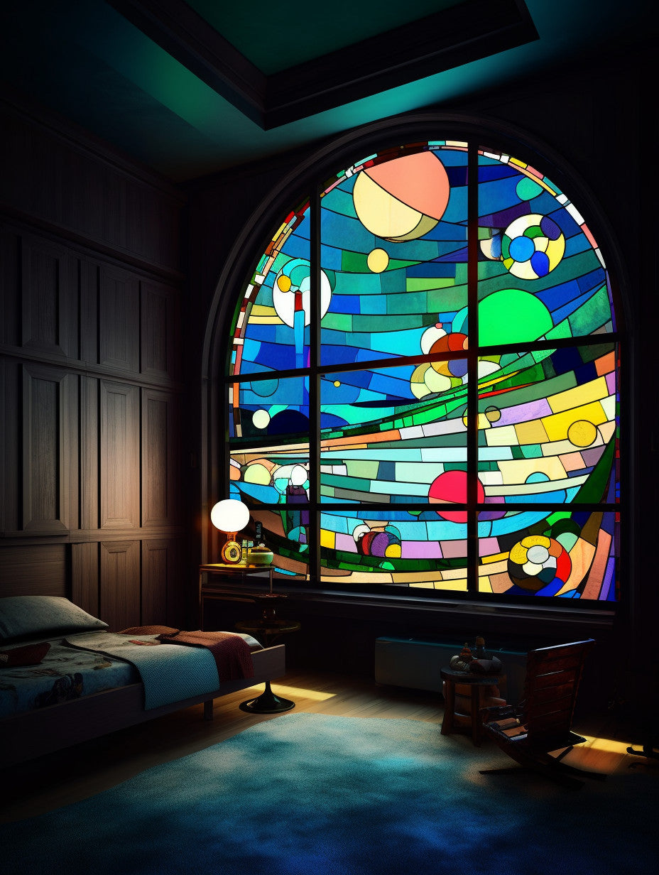 Witraż - "Splendid Spectrum"