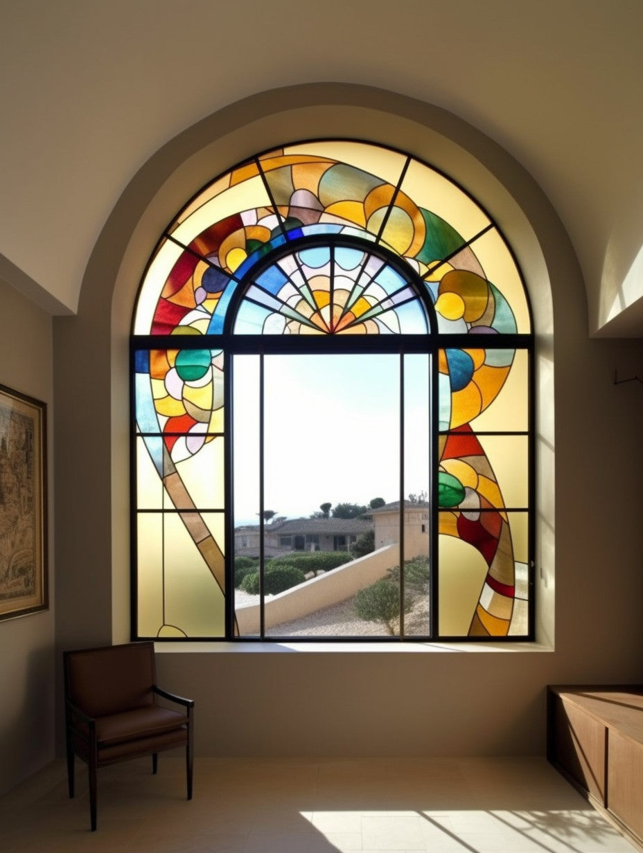 Witraż - "rozświetlona nieskończoność" witraże na wymiar