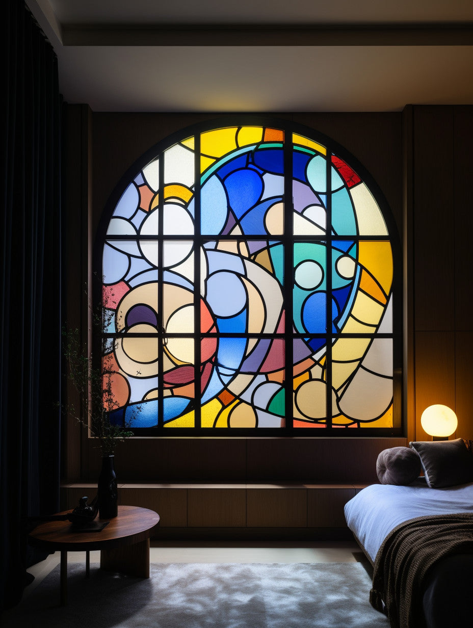 Witraż - "barwiony spokój"