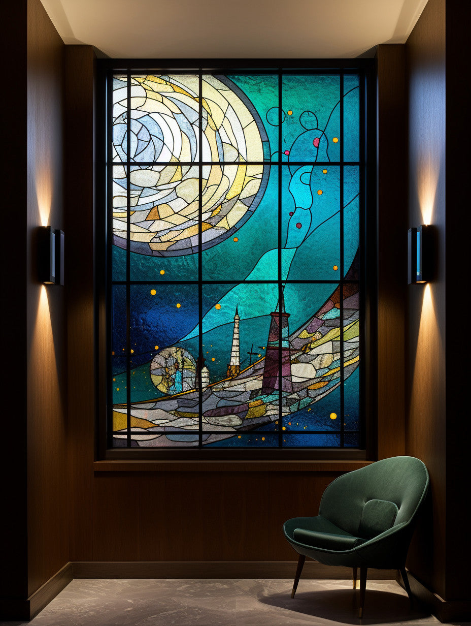 Stained glass - "lantern"