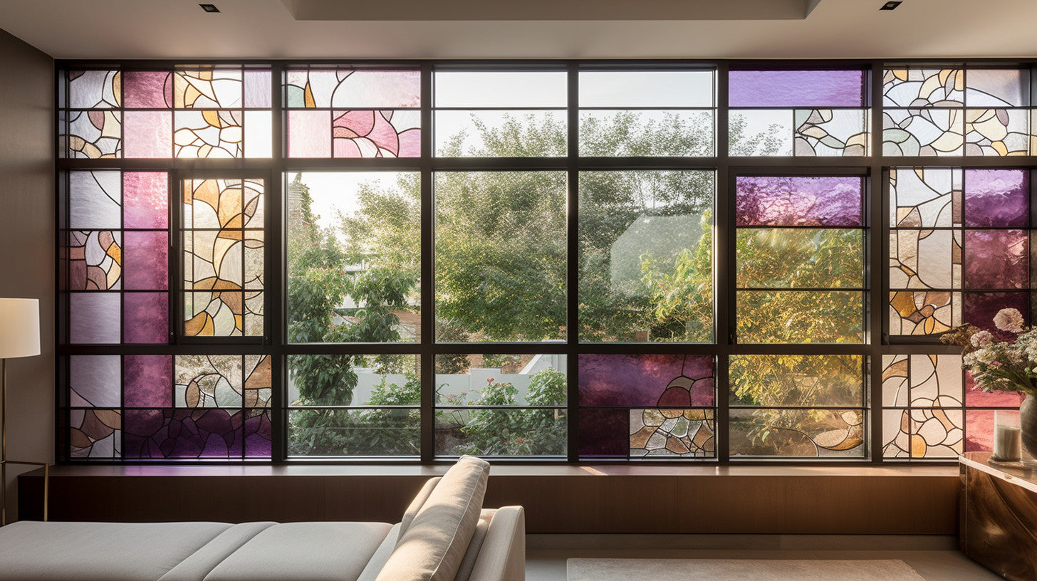 Stained glass - "geometry"