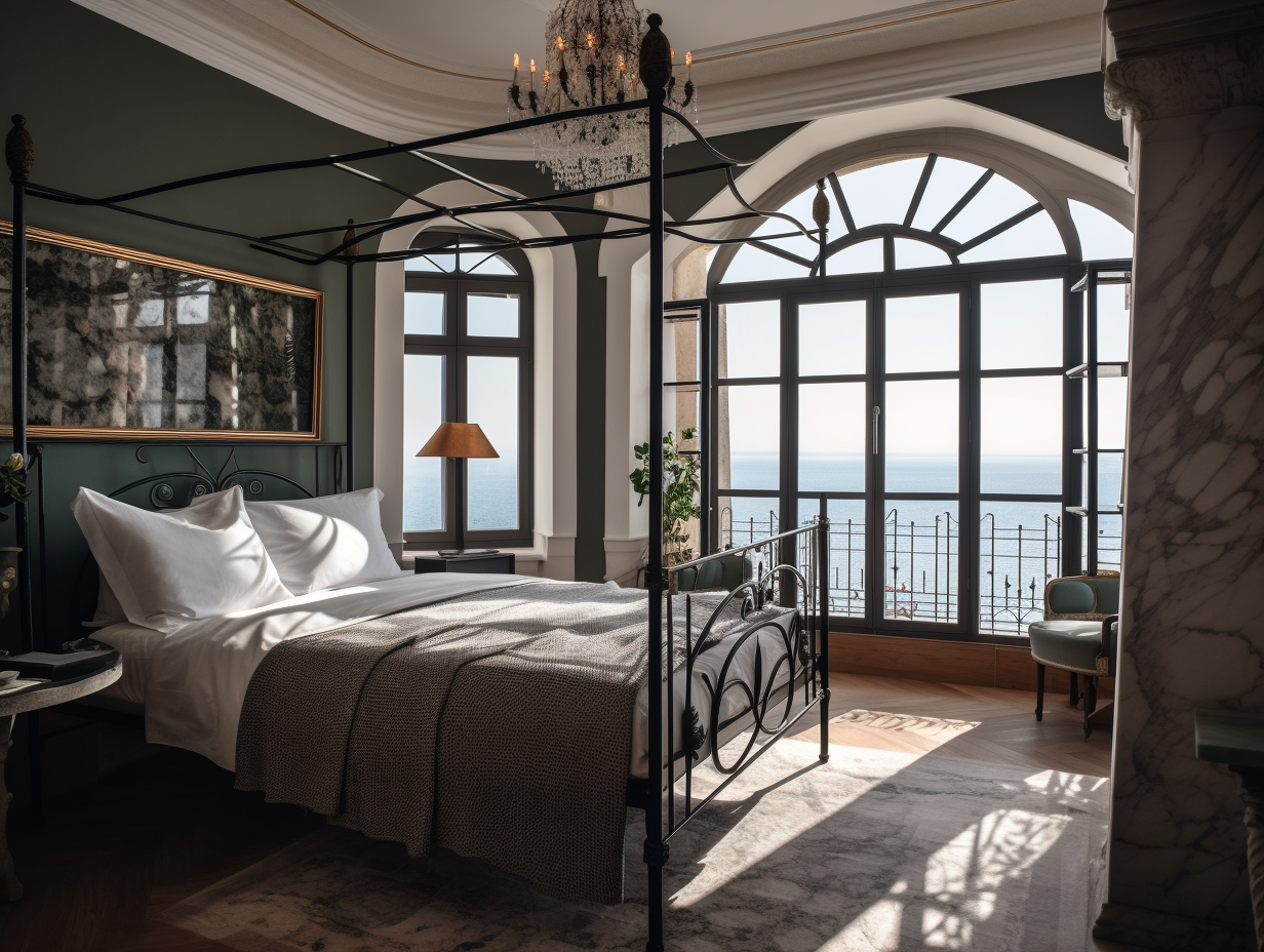 "Niegosława" - eksluzywne łóżko metalowe kute