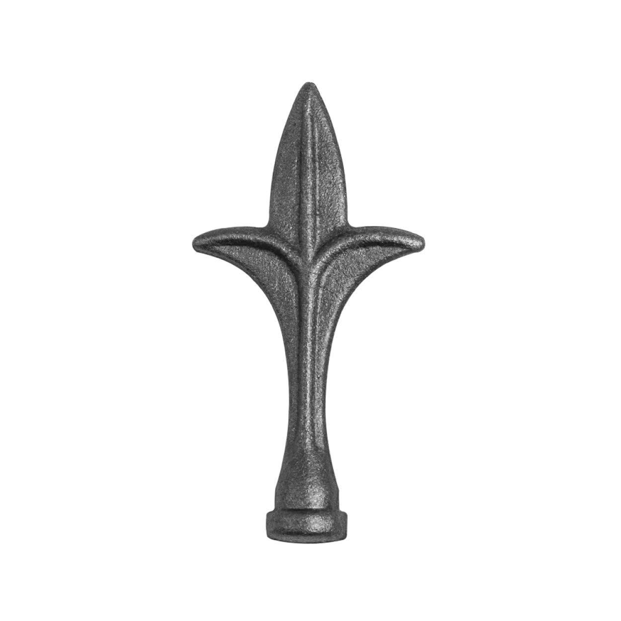 Element kuty grot / szpic ozdobny 76x43 fi16 do bram i ogrodzeń